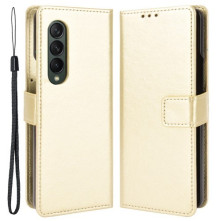 Oldalra nyíló tok Samsung Galaxy Z Fold4 telefonhoz - ARANY