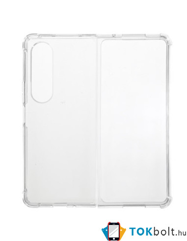 Rugalmas TPU tok Samsung Galaxy Z Fold4 készülékhez - ÁTTETSZŐ