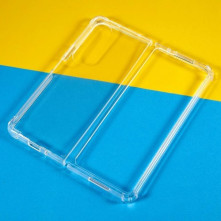 Rugalmas TPU tok Samsung Galaxy Z Fold4 készülékhez - ÁTTETSZŐ