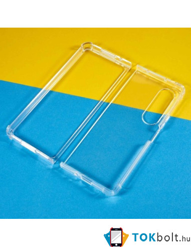 Rugalmas TPU tok Samsung Galaxy Z Fold4 készülékhez - ÁTTETSZŐ