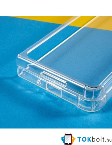 Rugalmas TPU tok Samsung Galaxy Z Fold4 készülékhez - ÁTTETSZŐ