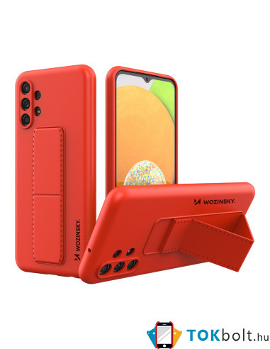 Wozinsky kitámasztható rugalmas TPU tok Samsung Galaxy A23 5G készülékhez - PIROS