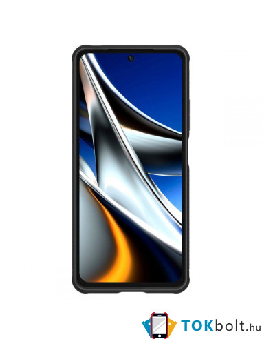 SPIGEN rugalmas telefontok Xiaomi Poco X4 Pro 5G készülékhez - FEKETE