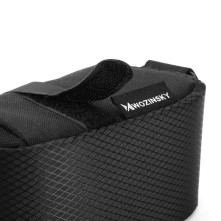 WOZINSKY kerékpáros nyeregtáska 0.6L- (WBB8BK) - FEKETE