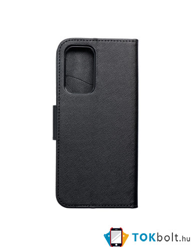FANCY BOOK oldalra nyíló tok Samsung Galaxy A33 5G telefonhoz - FEKETE
