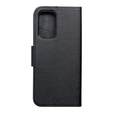 FANCY BOOK oldalra nyíló tok Samsung Galaxy A33 5G telefonhoz - FEKETE