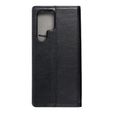 MAGNET BOOK tok Samsung Galaxy S22 Ultra 5G telefonhoz - FEKETE