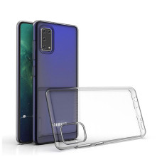 Samsung Galaxy A41, TPU rugalmas, vékony, szilikon tok, áttetsző