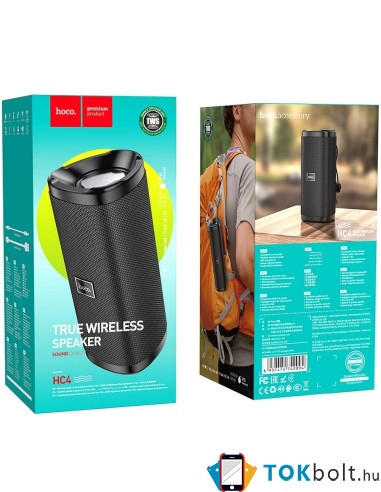 HOCO bluetooth hangszóró HC4 Bella sports - FEKETE