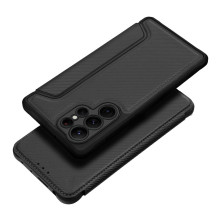 RAZOR BOOK oldalra nyíló telefontok Samsung Galaxy A04s telefonhoz - FEKETE