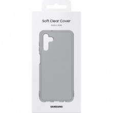 Samsung Galaxy A04s gyári Soft Clear Cover Tok EF-QA047TBEGWW - FEKETE