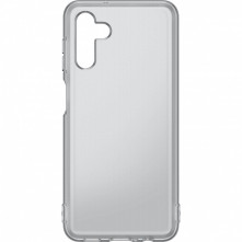 Samsung Galaxy A04s gyári Soft Clear Cover Tok EF-QA047TBEGWW - FEKETE