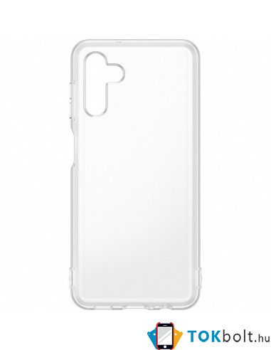 Samsung Galaxy A04s gyári Soft Clear Cover Tok EF-QA047TTEGWW- ÁTTETSZŐ
