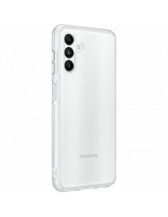 Samsung Galaxy A04s gyári Soft Clear Cover Tok EF-QA047TTEGWW- ÁTTETSZŐ