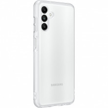 Samsung Galaxy A04s gyári Soft Clear Cover Tok EF-QA047TTEGWW- ÁTTETSZŐ