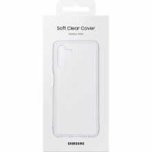 Samsung Galaxy A04s gyári Soft Clear Cover Tok EF-QA047TTEGWW- ÁTTETSZŐ