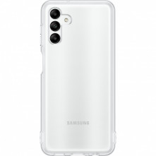 Samsung Galaxy A04s gyári Soft Clear Cover Tok EF-QA047TTEGWW- ÁTTETSZŐ