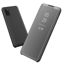 Flip telefontok átlátszó előlappal Samsung Galaxy A41 készülékhez - RÓZSAARANY