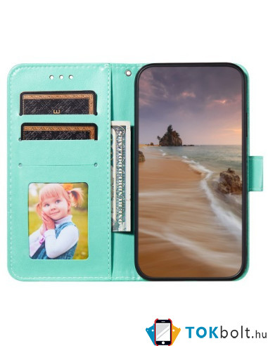 Oldalra nyíló tok Samsung Galaxy A04s telefonhoz - CIÁN