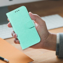 Oldalra nyíló tok Samsung Galaxy A04s telefonhoz - CIÁN
