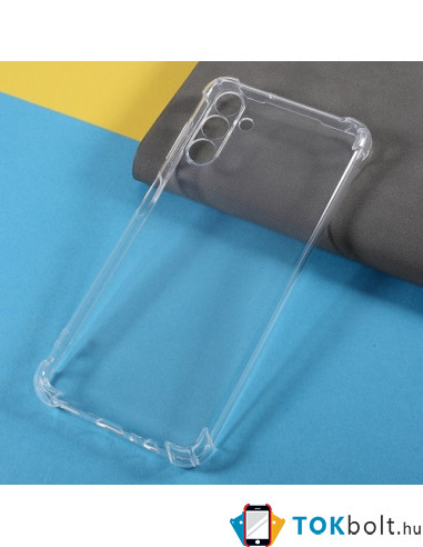 Rugalmas TPU tok Samsung Galaxy A04s készülékhez - ÁTTETSZŐ