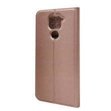 Oldalra nyíló tok Xiaomi Redmi Note 9 telefonhoz - RÓZSAARANY