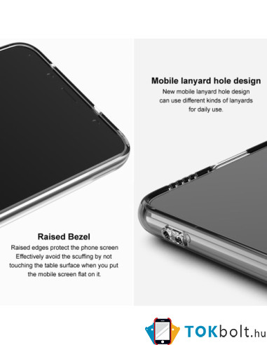 Rugalmas TPU tok Huawei nova 10 készülékhez - ÁTTETSZŐ