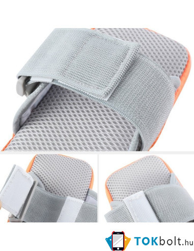 Karra csatolható tok futáshoz, sportoláshoz, 8,5*17,5 cm, fekete