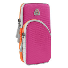 Karra csatolható tok futáshoz, sportoláshoz, 8,5*17,5 cm, pink