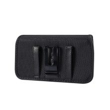 Univerzális 6.9-7.2 inches övre fûzhetõ mobiltelefon tartó fém csipesszel - FEKETE