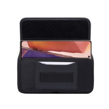Univerzális 6.9-7.2 inches övre fûzhetõ mobiltelefon tartó fém csipesszel - FEKETE