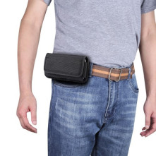 Univerzális 6.9-7.2 inches övre fûzhetõ mobiltelefon tartó fém csipesszel - FEKETE