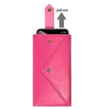 Telefontartó pénztárca karpánttal maximum 5.5-6.5 colos készülékhez - PINK