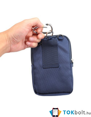 Övtok 3 rekeszes, karpántos, max 6.4 inches készülékekhez - KÉK