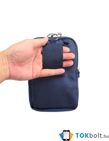 Övtok 3 rekeszes, karpántos, max 6.4 inches készülékekhez - KÉK