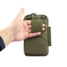 Övtok 3 rekeszes, karpántos max 7.0 inches készülékekhez - ZÖLD
