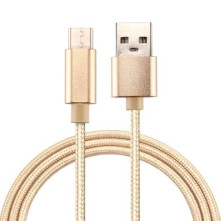 USB Type-C csatlakozású töltõkábel, adatkábel - 3 m-es - Arany