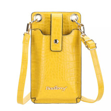 Baellerry női telefontartó válltáska, pénztárca 18x10x4 cm - SV0603 - SÁRGA