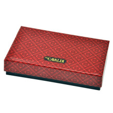 Cavaldi valódi bőr piros pénztárca - 19 x 9.5 cm - CavaldiPX24-DNH