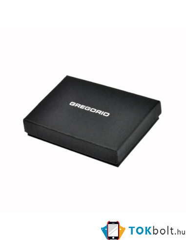 GREGORIO bankkártya, igazolvány tartó tárca RFID védelemmel - 10 x 7 x 2.3 cm - SÁRGA