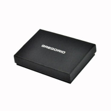 GREGORIO bankkártya, igazolvány tartó tárca RFID védelemmel - 10 x 7 x 2.3 cm - SÁRGA
