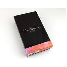 Pierre Cardin valódi bőr fekete pénztárca - 18 x 15 cm - 02LEAF100