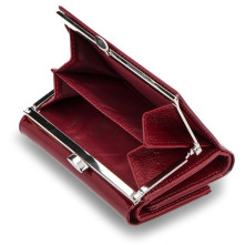 Pierre Cardin valódi bőr fekete pénztárca - 12 x 8 cm - 05LINE117