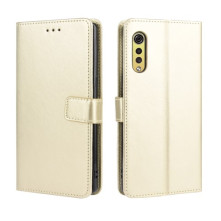 Oldalra nyíló tok LG Velvet telefonhoz - ARANY