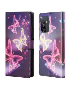 Oldalra nyíló mintás telefontok Samsung Galaxy A53 5G telefonhoz - ÁLOM PILLANGÓ