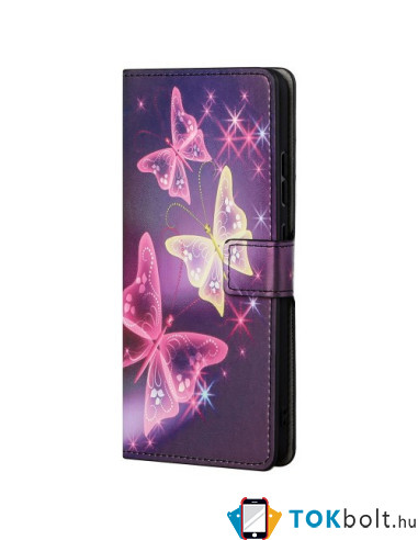 Oldalra nyíló mintás telefontok Samsung Galaxy A53 5G telefonhoz - ÁLOM PILLANGÓ