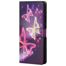 Oldalra nyíló mintás telefontok Samsung Galaxy A53 5G telefonhoz - ÁLOM PILLANGÓ