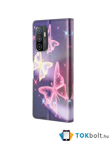 Oldalra nyíló mintás telefontok Samsung Galaxy A53 5G telefonhoz - ÁLOM PILLANGÓ