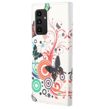 Oldalra nyíló mintás telefontok Samsung Galaxy A13 4G telefonhoz - ÉLÉNK PILLANGÓ