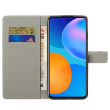 Oldalra nyíló mintás telefontok Samsung Galaxy A13 4G telefonhoz - ÉLÉNK PILLANGÓ
